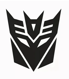Transformers Decepticon Decal Sticker Vinyl - Car Truck Window Wall Decor - Picture 1 of 3