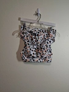 NUEVO SIN ETIQUETAS Bikini Traje de Baño 2 Piezas Retro Verano Playa Piscina Vacaciones Para Mujer Talla Mediana - Imagen 1 de 8