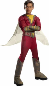 Rubies DC Comics Shazam Superhero Deluxe Childrens Halloween Costume 700706 - Picture 1 of 3