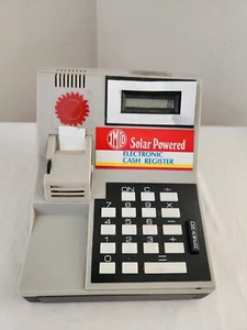 IMCO Vintage Solar Powered Electronic Play Pretend Cash Register with $ Drawer - Picture 1 of 17