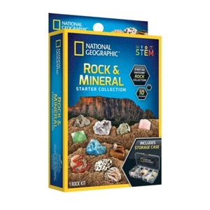 National Geographic Rock & Mineral Starter Kit - 10 Specimens - Picture 1 of 1