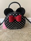 NWT Disney x kate spade New York Minnie Mouse Crossbody Bag in Black Polka Dot