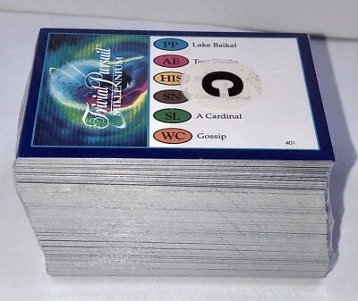 Trivial Pursuit Millennium Edition Trivia C Cards Set of 200 New - Изображение 1 из 4