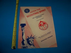 Boy Scouts Of America 1983 Chippewa District Yearbook Scoutfest Program Michigan - Bild 1 von 9