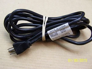 IBM 9ft 2.8m 125v 10 Amp 18AWG Black AC Power Cord NEW 6952300 - Picture 1 of 1