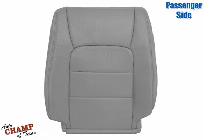 Se adapta a Lexus LX470 2003 Sport - cubierta de asiento de cuero con respaldo inclinado del lado del pasajero gris Foto 1 de 4