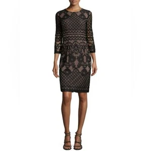 ERIN By Erin Fetherstone Women’s 3/4 Sleeve Lace Cocktail Dress Size 6 - Picture 1 of 11