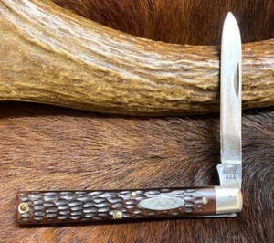 1974 Case XX USA, 6185 Doctors Knife, 6 Dot, Jigged Delrin, Carbon Steel, 3 5/8" - Picture 1 of 17