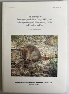 La biología de Bettongia penicillata gris, 1837 y Macropus eugenii... al fuego - Imagen 1 de 10