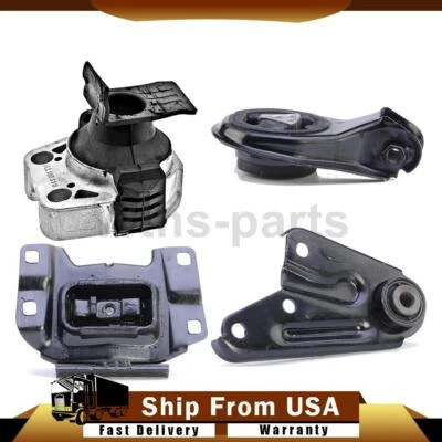 发动机/扭矩支柱/转载支架锚 4 件 适用于 2009 年马自达 3 Sport 2.0L — 第 1/4 张图片