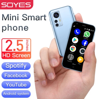 2,5" Bildschirm Ultra Dünn Soyes D18 Klein Mini Smartphone Dual Sim TouchScreen - Bild 1 von 4