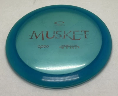 Latitude 64 Opto Musket Disc - Disc Golf Fairway Driver (Blue) 170 grams - Image 1 of 4
