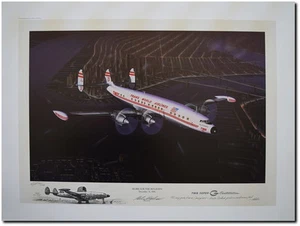Home for the Holidays - Remarqued A/P by Mike Machat - Lockheed 1049G "Connie" - Bild 1 von 1