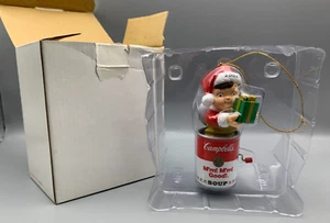 2002 Campbell Soup Kids Christmas Ornament in Original Box - Picture 1 of 6