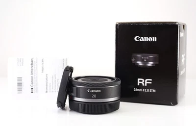 Canon RF 28mm F2.8 STM Prime Lens Mirrorless Refurbished + 12Month Guarantee. - Image 1 of 4