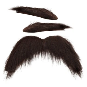 1 Set of Stage Performance and Eyebrow Cosplay Party Beard Eyebrow - Picture 1 of 12