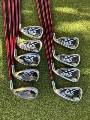 Juego de plancha para damas Callaway X20 3-PW,SW Mid Torque Mid Kick 65 grafito mano derecha Foto 1 de 4