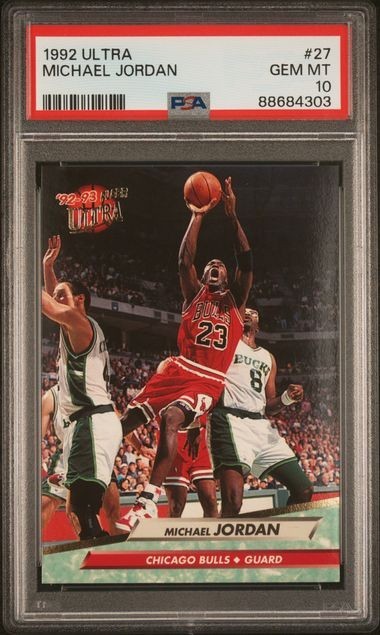 Michael Jordan Professional Sports Authenticator PSA