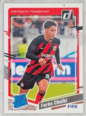 Fares Chaibi RC2023-24 Donruss Fútbol Clasificado Novato Base #197 Eintracht Frankfurt Foto 1 de 2