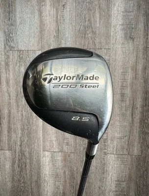 TaylorMade 200 STEEL 8.5 Driver RH Graphite Stiff Shaft 44" Golf Club - Image 1 of 4