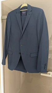 Benvenuto Anzug Herren Hochzeit Konfirmation Business Gr. 98 blau - Bild 1 von 13
