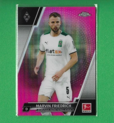 2021-22 Topps Chrome Bundesliga MARVIN FRIEDRICH Seria/399 Magenta Refractor #14 - Image 1 of 2