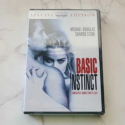 Basic Instinct NEW DVD Special Edition Unrated Directors Cut 1992 Sharon Stone - Image 1 of 4