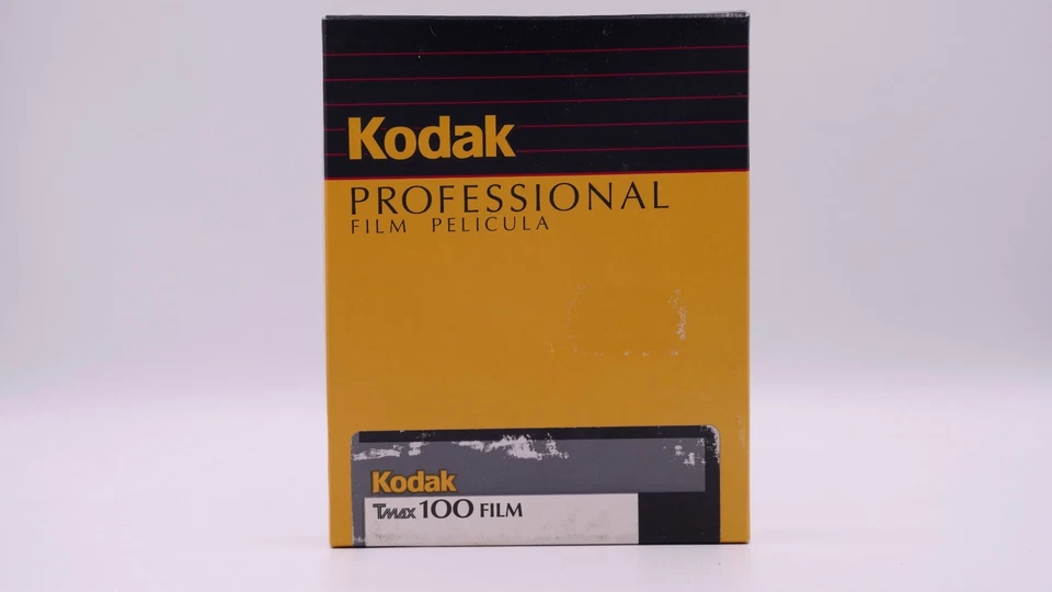 Kodak Professional Tmax 100 4x5 Film Expired Sealed - Image 1 of 3
