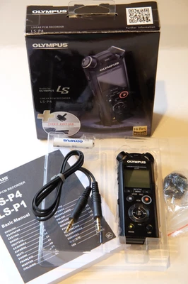 Olympus LS-P4 Linear PCM Recorder - Image 1 of 4