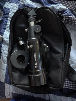 Celestron Travel Scope 70DX Portable Refractor Telescope w/ Backpack - Image 1 of 4