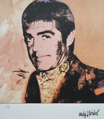 Andy Warhol Irving Blum Typ B Unterzeichnet Hand Nummeriert 1522/2400 - Bild 1 von 4