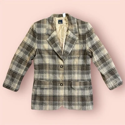 Vintage Lizsport 80s-90s Classic Multicolor Tweed Women's Blazer Size 14 - Image 1 of 4