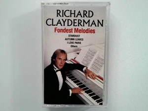 Richard Clayderman Fondest Melodies Cassette 1988 CBS Records - Picture 1 of 2