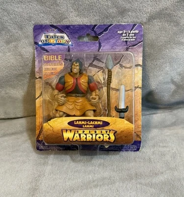 Figura de acción Biblia Tales of Glory Spirit Warriors Lahmi Focus on the Family Nueva Foto 1 de 4