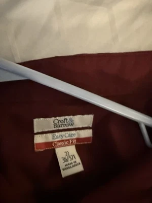 Lot Of 3 Mens Polos And Dress Button Up Shirt - Image 1 of 4