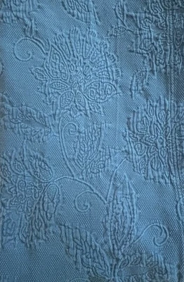 Colcha The Company Store Putnam Matelasse Azul Marino Algodón Queen 2 Falsas a Juego Foto 1 de 3