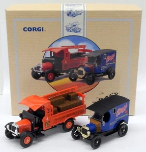Corgi Diecast 97751 - Model T Van & Thornycroft 2 Piece Set - Bass - Picture 1 of 5