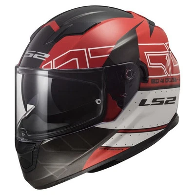 Casco LS2 Stream Evo Kub (negro brillante/rojo) Foto 1 de 4