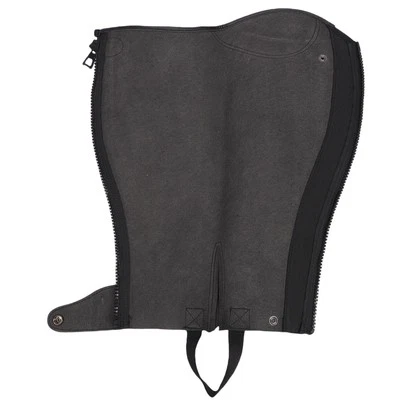 XXL Equestrian Half Chaps For Adults Microfiber Protective Leg Guard Half VA - Bild 1 von 4