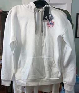 Felpa con cappuccio donna New York Yankees nuova con etichetta MLB Antigua taglia M LEGGI DES - Foto 1 di 16