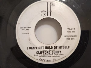 CLIFFORD CURRY - "I CAN'T GET HOLD OF MYSELF" / PROMO! / ELF RECORDS 1968 - Picture 1 of 2