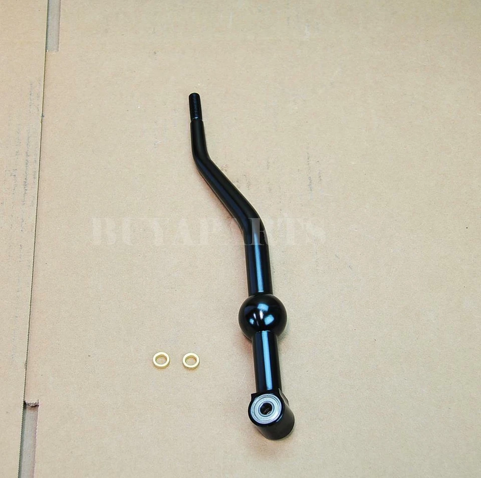 Palanca de cambios de corto alcance de aluminio JDM doble curva negra para Acura Integra 1994-2001 Foto 1 de 1
