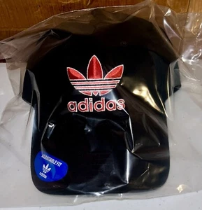 ADIDAS Originals Icon Snapback 2.0 Men’s Hat Cap Black/Vivid Red GA5636 NEW - Picture 1 of 2