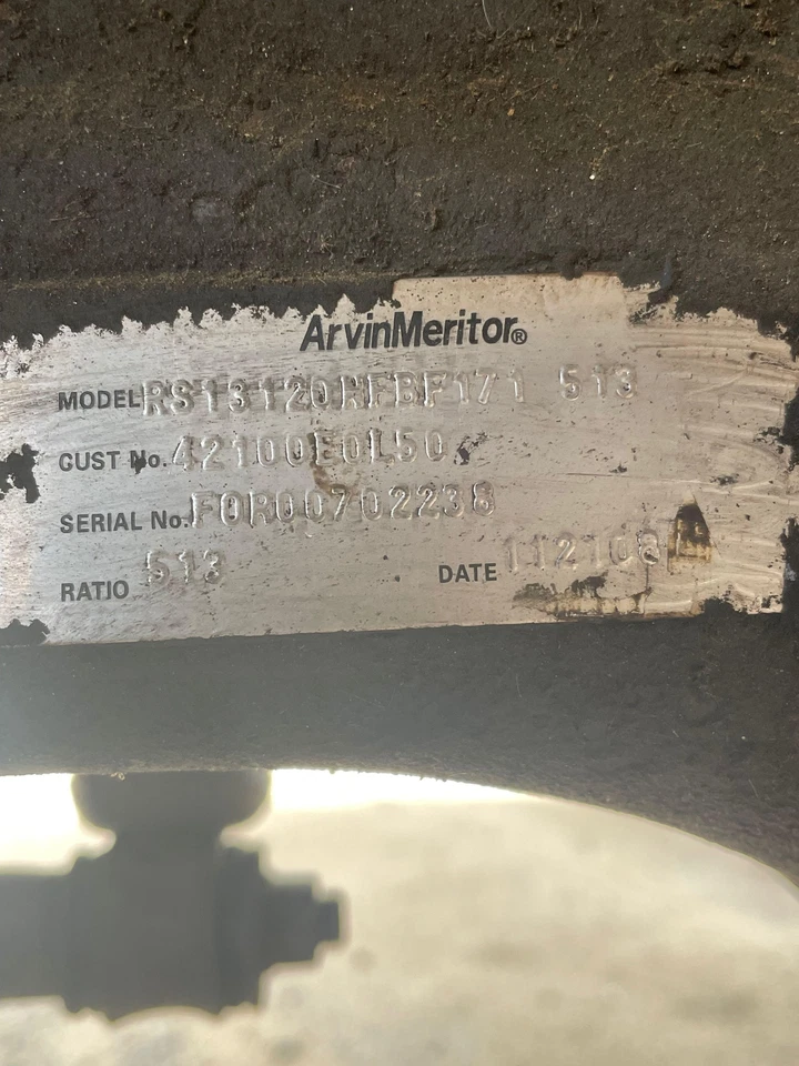 09 HINO Conjunto portador/diferencial 2009 Hino 185 Merritor RS120 relación 5,13 Foto 1 de 4