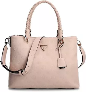 Women Handbag with Shoulder Strap GUESS Helania HWPB84 03100 Light Rose 34X25X14 - Picture 1 of 8