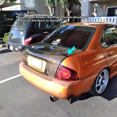 Duckbill 255Y Rear Trunk Spoiler Wing Fits 2000~2006 Nissan Sentra B15 Sedan - Изображение 1 из 4