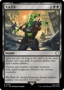 MTG - **FOIL** V.A.T.S. - Fallout (NM) - Picture 1 of 1