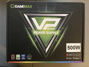 GAMEMAX VP-500-RGB RGB Power Supply AS-IS Untested - Picture 1 of 8