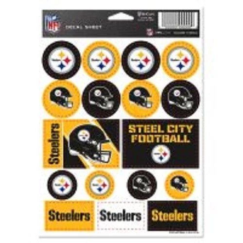 Pittsburgh Penguins  5 x 7 Sticker Sheet Free Shipping - Image 1 of 1