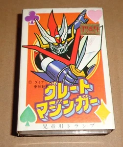 GREAT MAZINGER PLAYING CARDS/CARTE DA GIOCO MARUTEN ANNI '70 - Picture 1 of 10